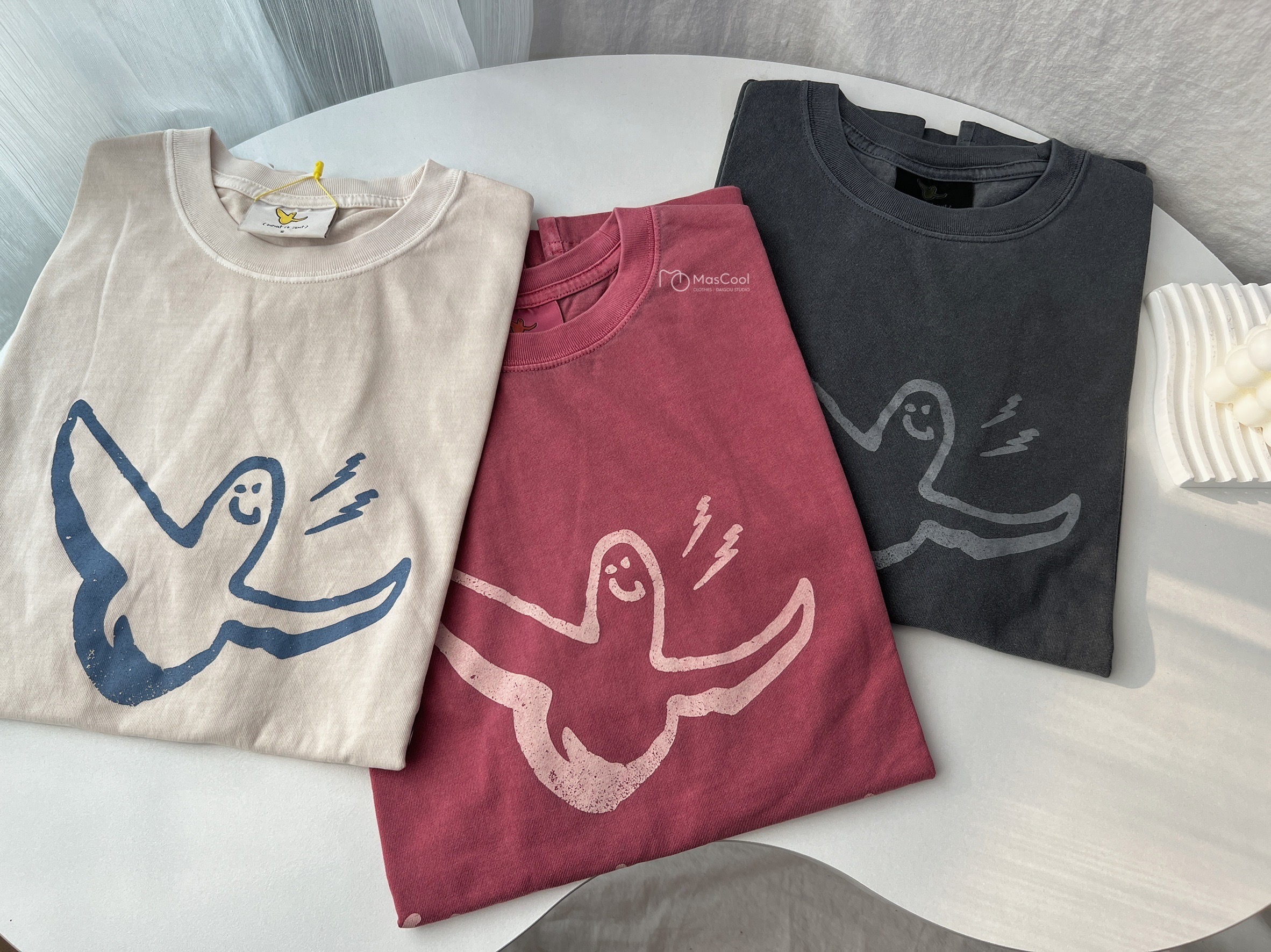 What it isnt 天使水洗短袖