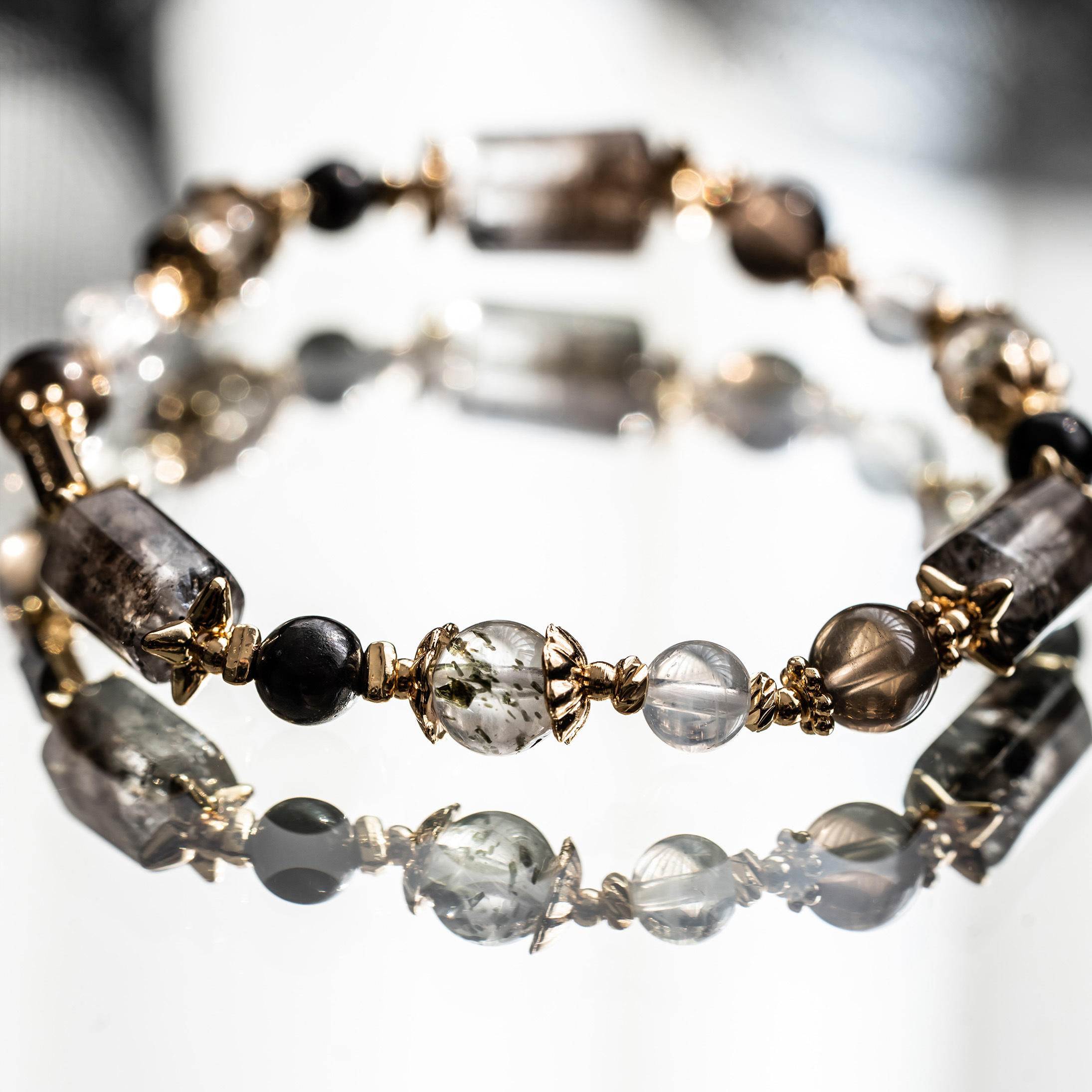 敵人：閃靈鑽｜金運石｜綠雲母｜藍針｜茶晶