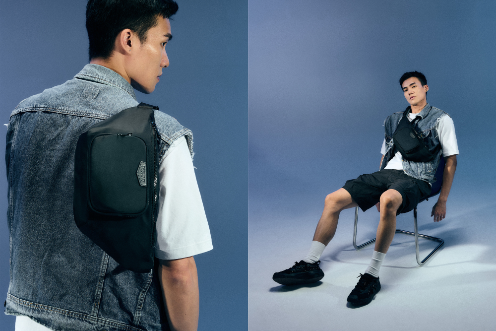 搭配T恤的腰包穿搭,打造人人都能駕馭的休閒風