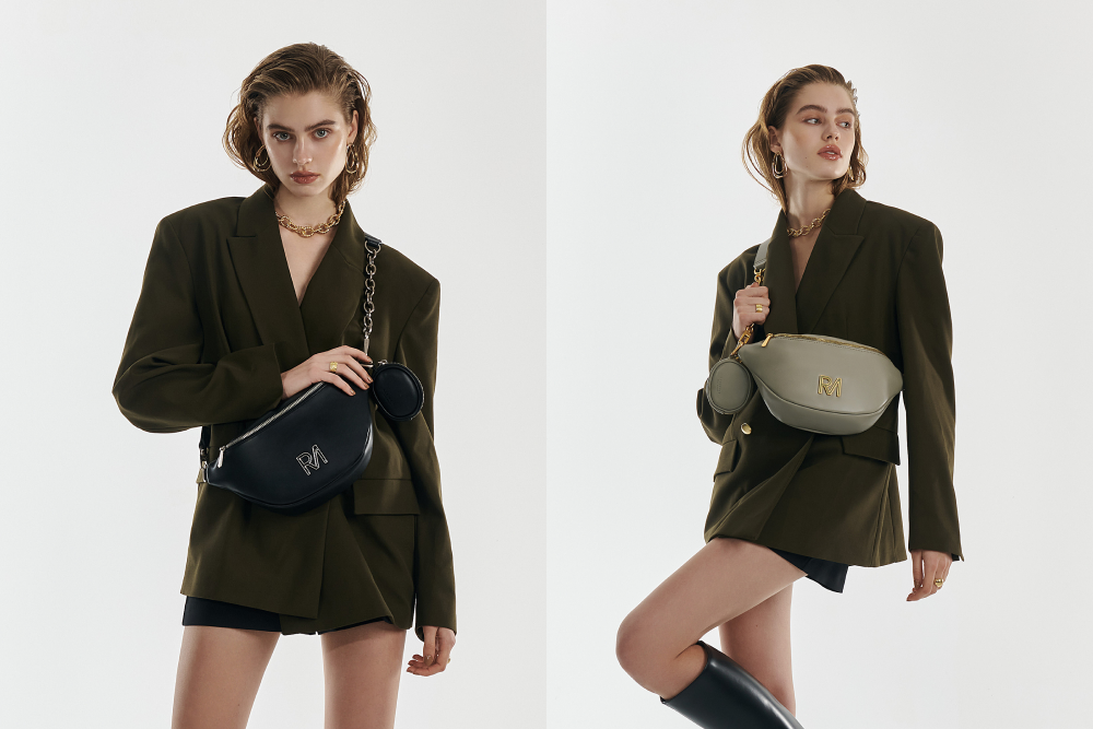 腰包搭配正裝把你變成高貴千金