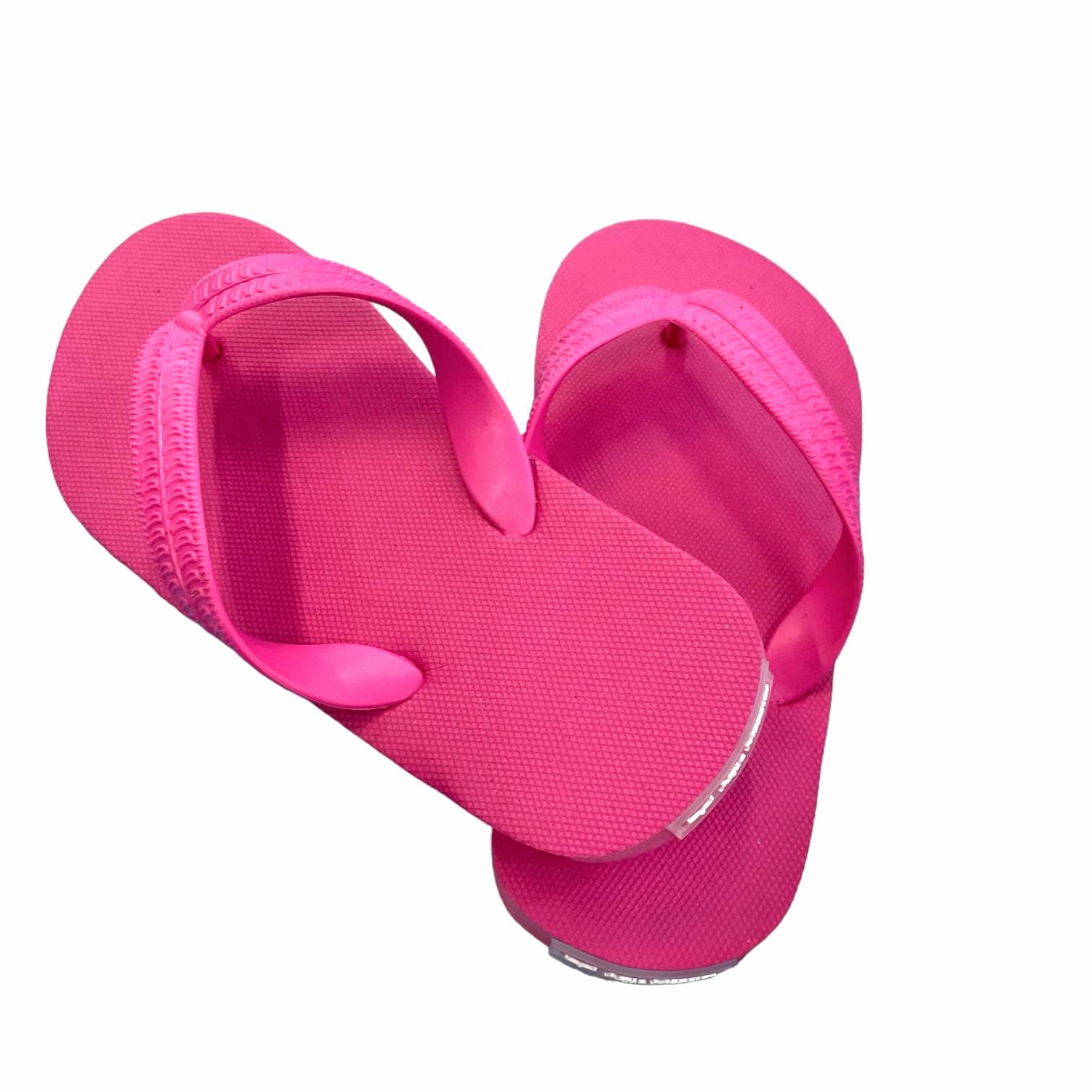 Kids Colourful Flip Flops - Happy Pink