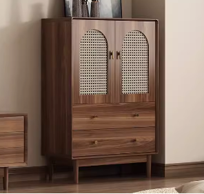 巧閣多功能藤編斗櫃