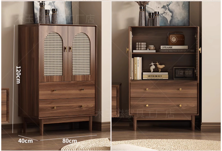 巧閣多功能藤編斗櫃