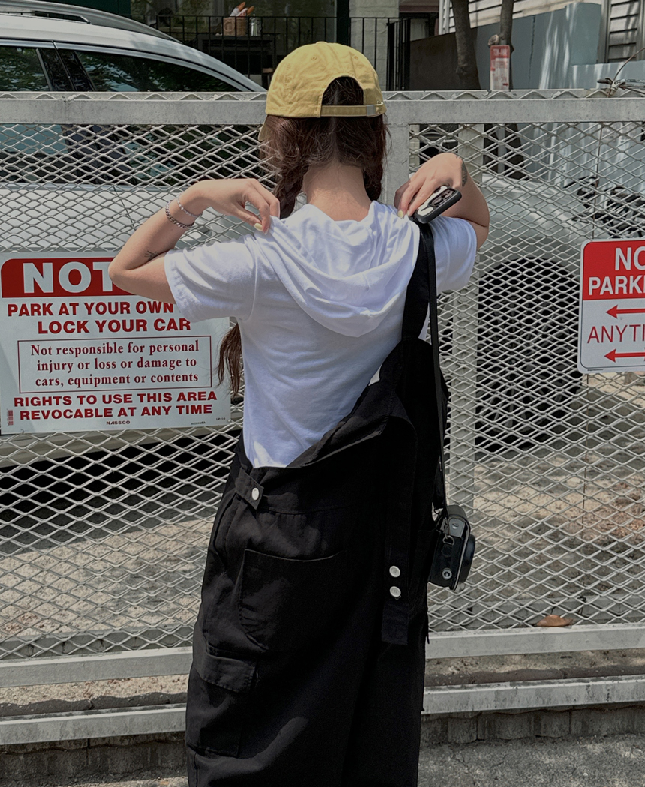 現貨｜地圖文字短袖HOODIE