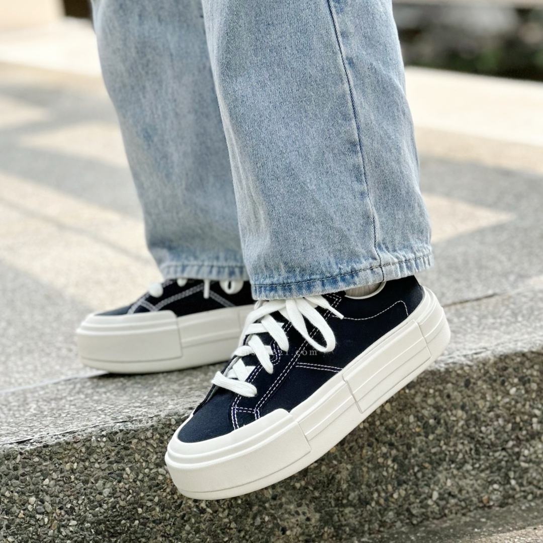 CONVERSE CHUCK TAYLOR ALL STAR CRUISE  UU鞋 厚底 解構 帆布鞋 黑 A08789C