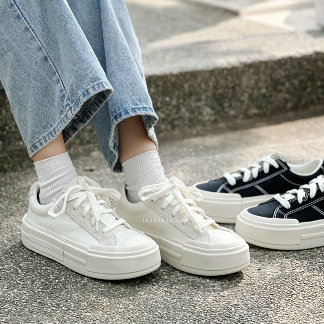 CONVERSR ALL STAR CRUISE UU鞋 低筒 厚底增高 解構 米白 A08788C