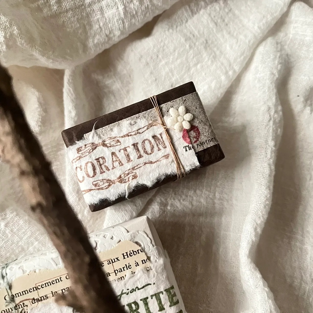 微瘋畫室．DECORATION 復古把手印章