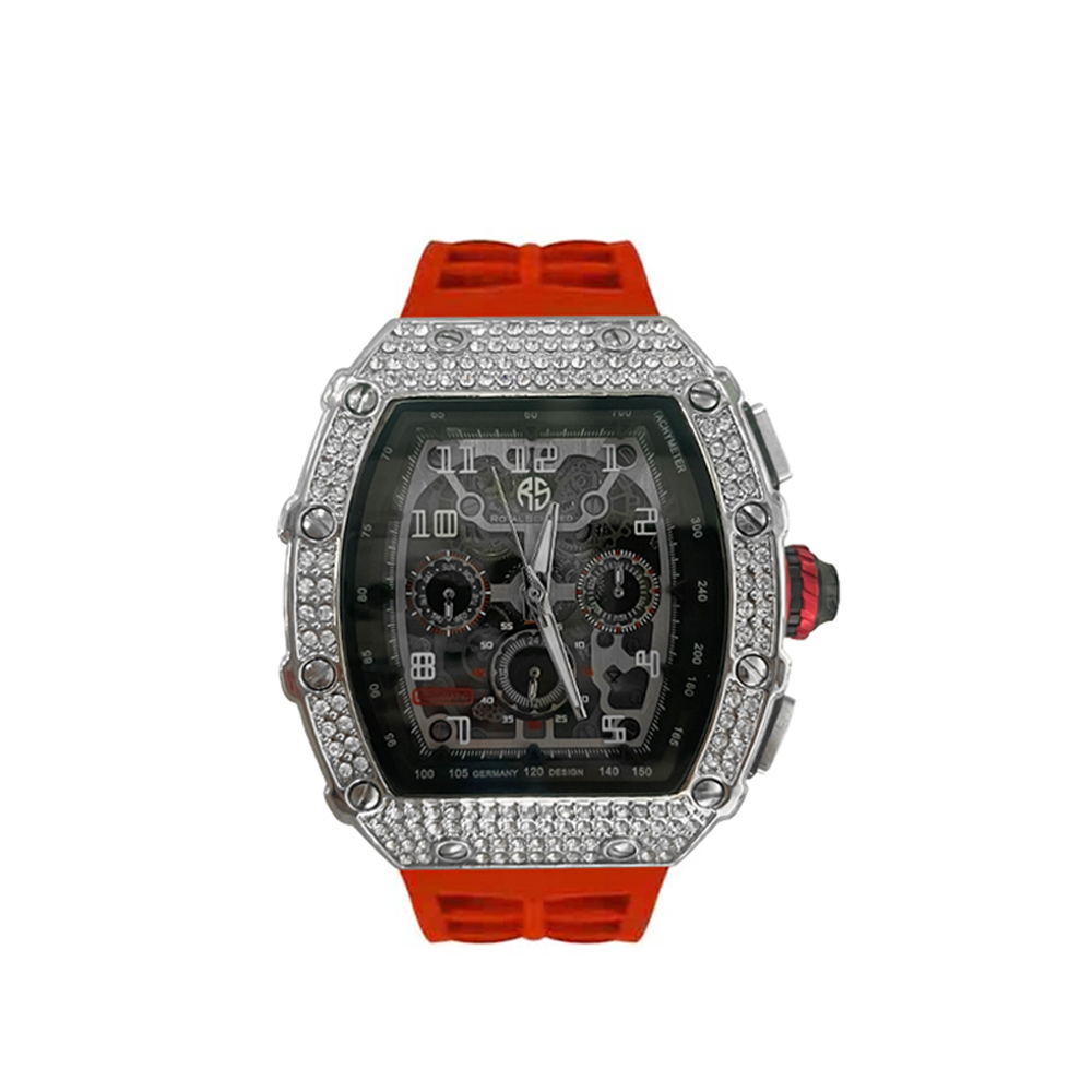 【Royal Schmied】RYS-C004 限量1888隻 三眼 日期星期顯示 晶鑽錶殼 夜光指針 機械 手錶