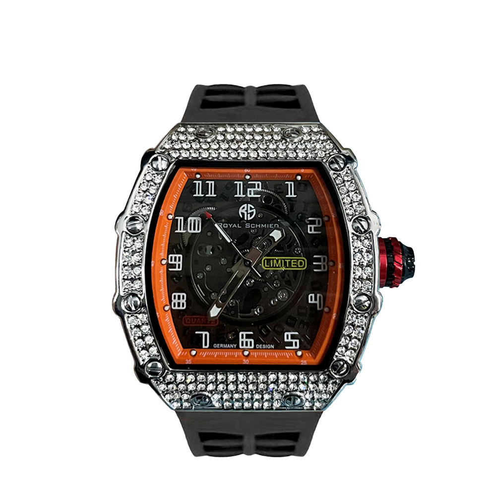 【Royal Schmied 皇家施米德】RYS-C006 晶鑽錶殼 夜光指針 石英 手錶 -
