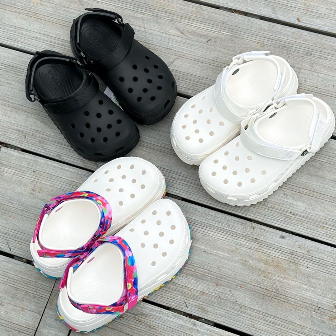 CROCS CLASSIC HIKER CLOG 酷走鋸齒厚底洞洞鞋