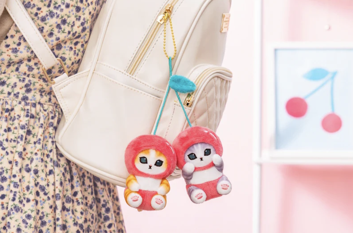 【現貨】Mofusand 車厘子公仔吊飾