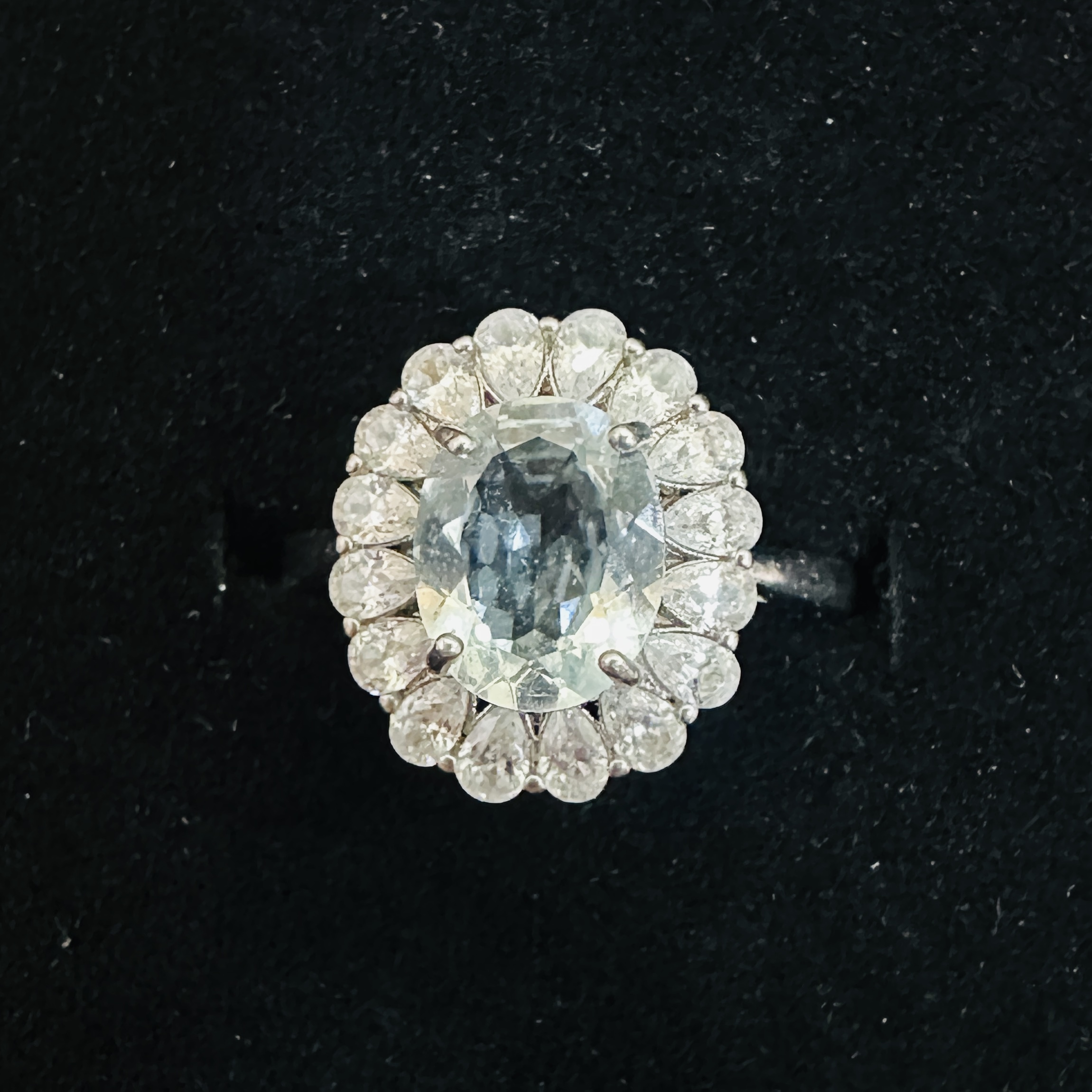 T255海水藍寶戒指