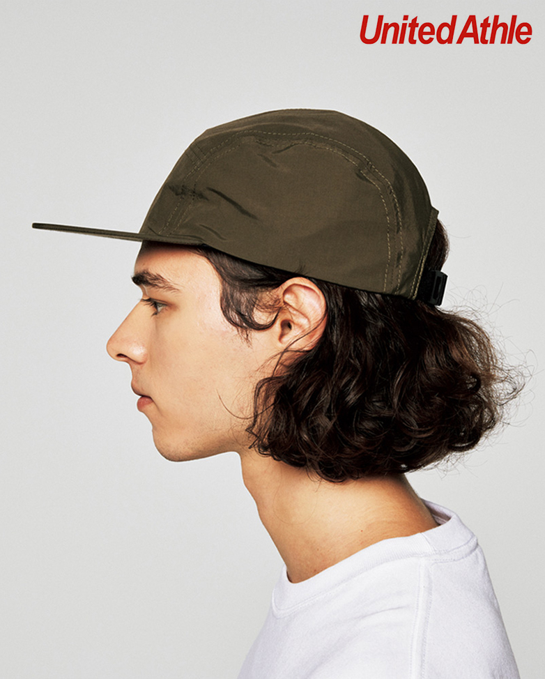 日本授權United Athle 9672-01機能尼龍 五分割帽