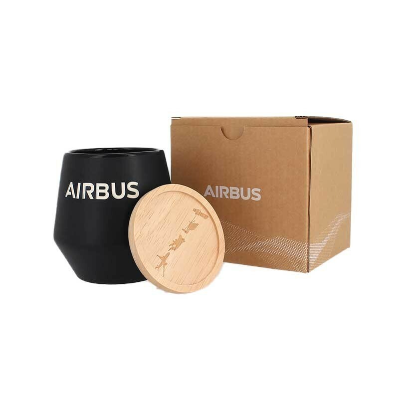 AIRBUS 永續性馬克杯 黑