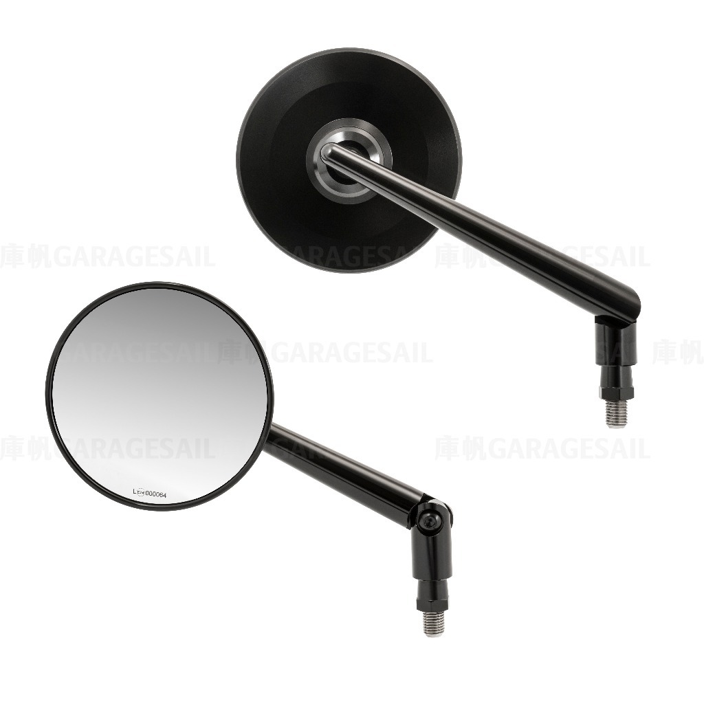 10mm正反牙 一般位置 後照鏡 4吋圓 超薄圓碟 D3