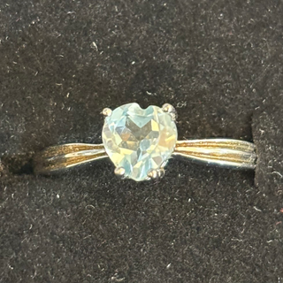 T474愛心托帕石戒指