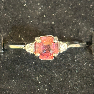 T479粉紅碧璽戒指