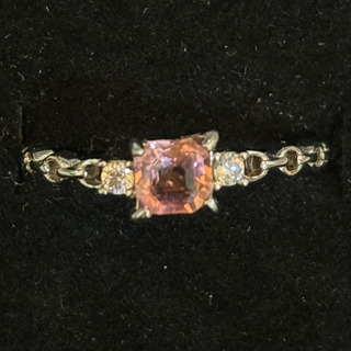 T480粉紅碧璽戒指