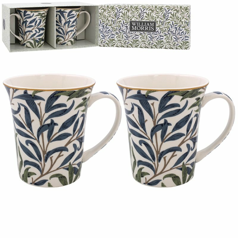 【LESSER & PAVEY】Wm.Morris 威廉莫里斯 - Willow Bough 馬克杯2入禮盒_2