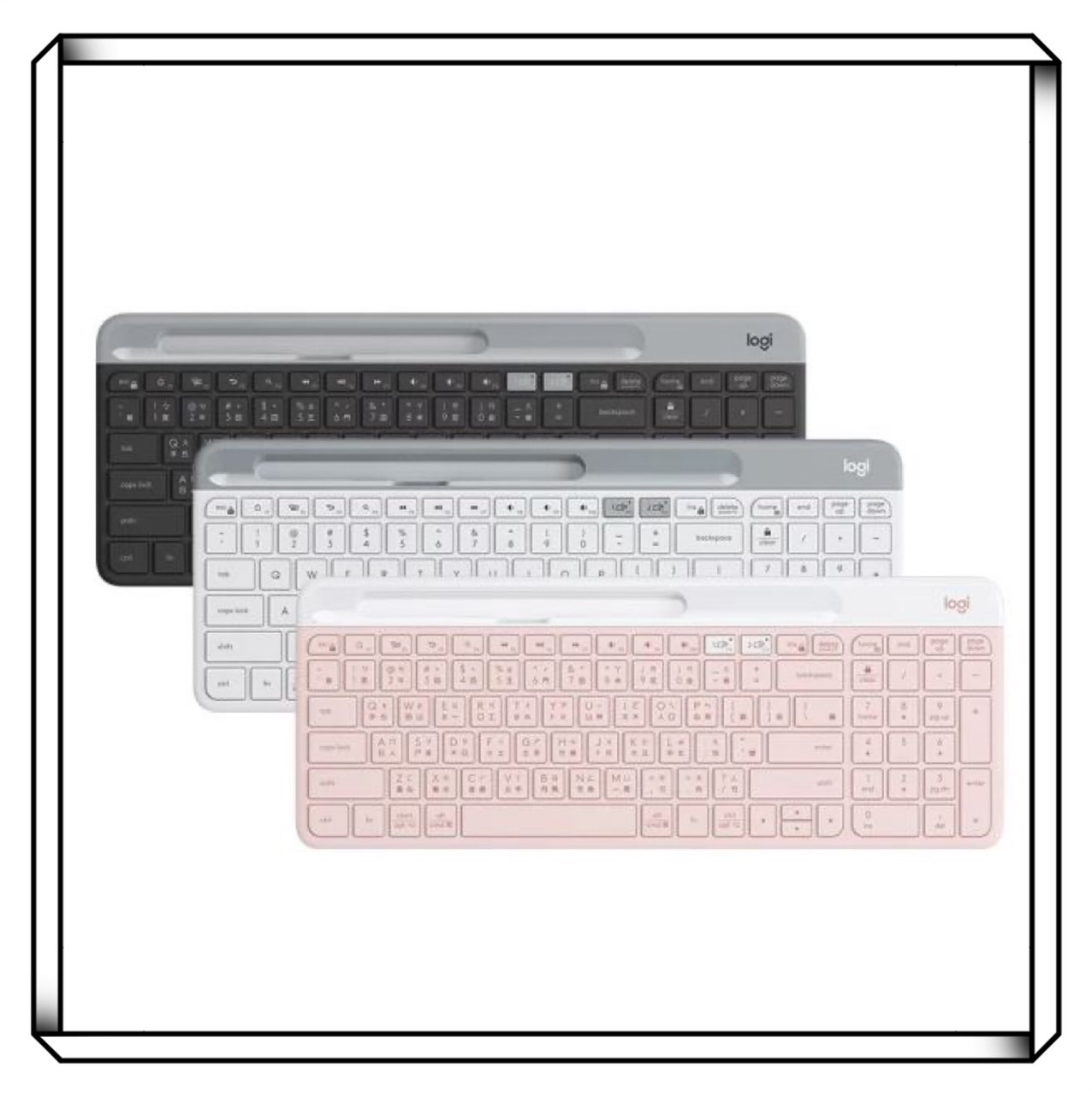 Logitech 羅技 K580 超薄跨平台藍牙鍵盤