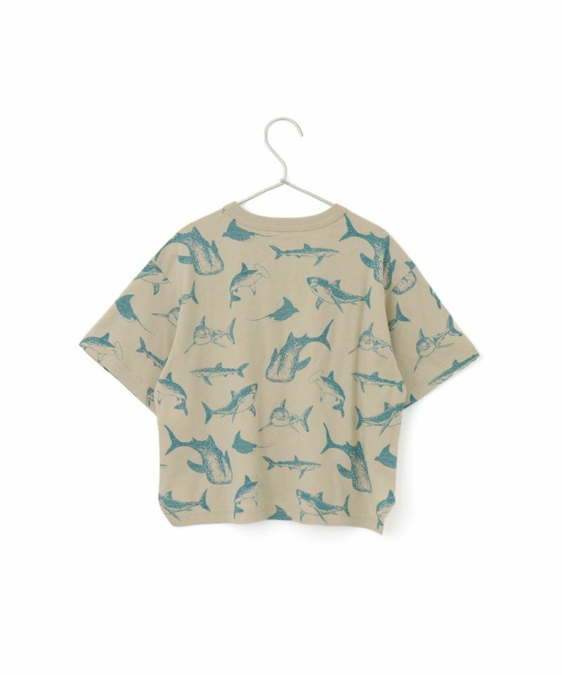 日本 MYD 海洋圖騰 純棉短袖上衣 M420145