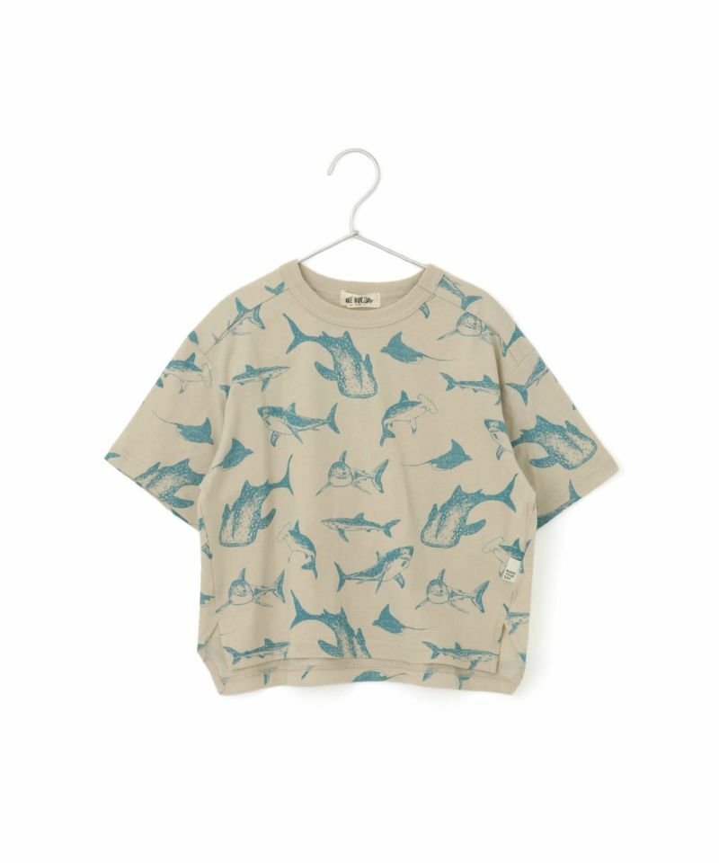 日本 MYD 海洋圖騰 純棉短袖上衣 M420145