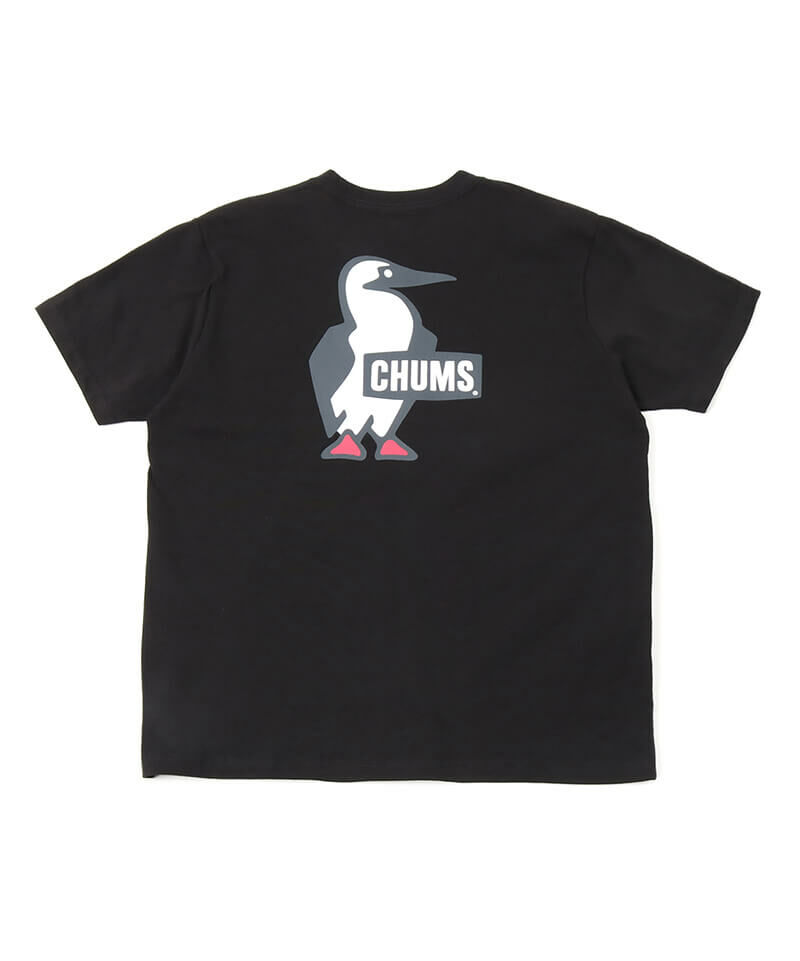 Chums Booby Logo T-Shirt 純綿 T-shirt CH01-2279 (前後Logo)