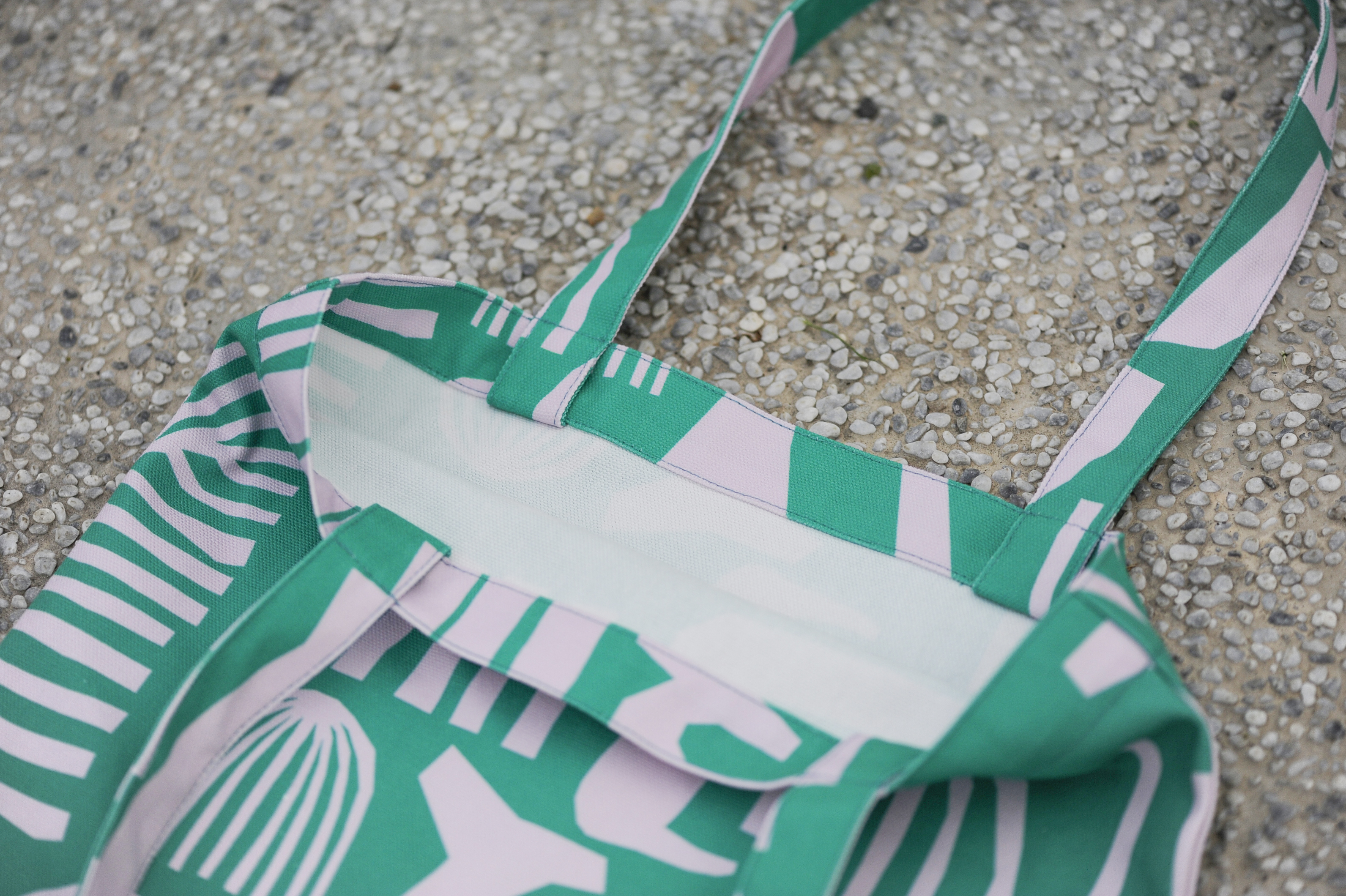 減簡托特包 / 米克斯 綠