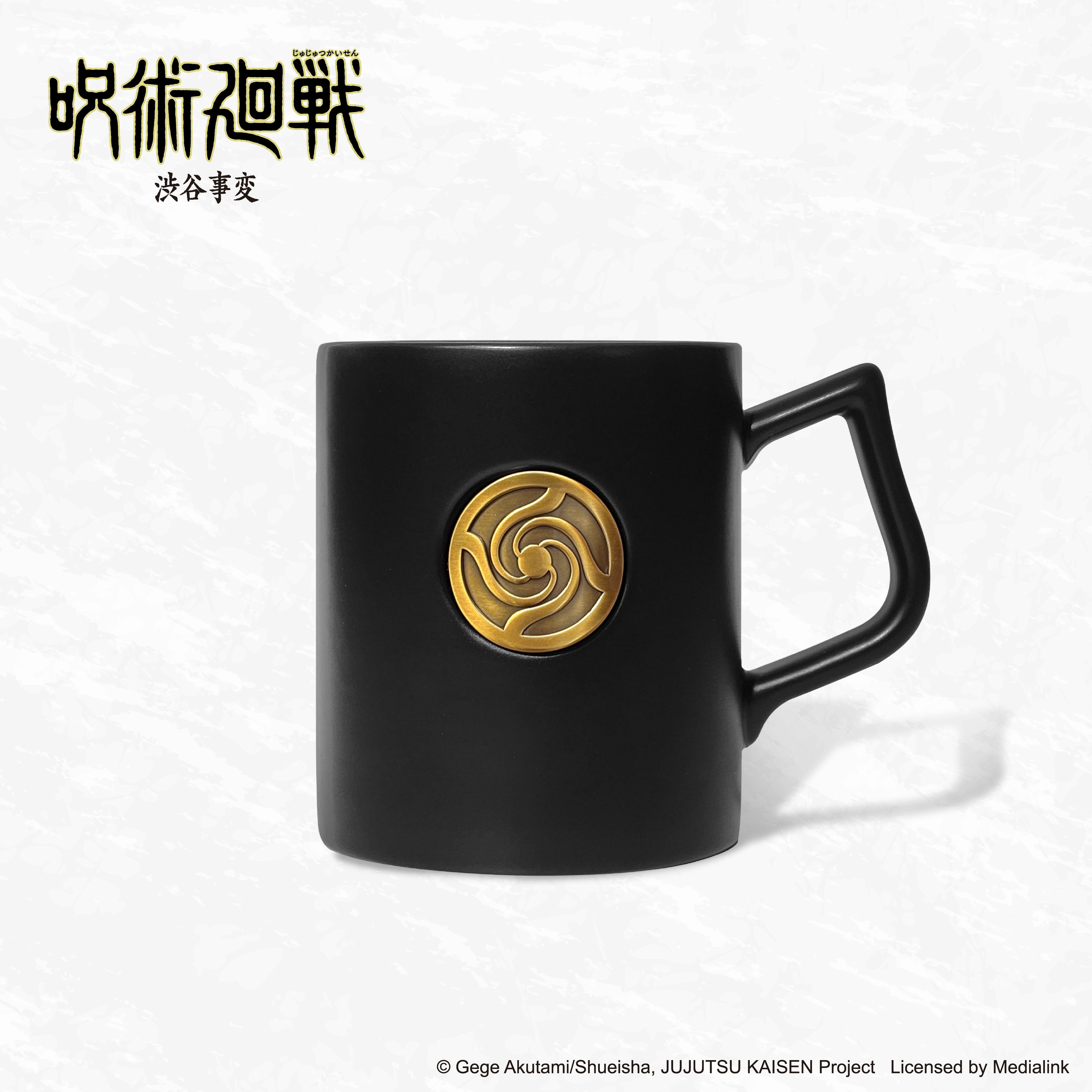 咒術迴戰2澀谷篇-銅片馬克杯-咒術高專校徽