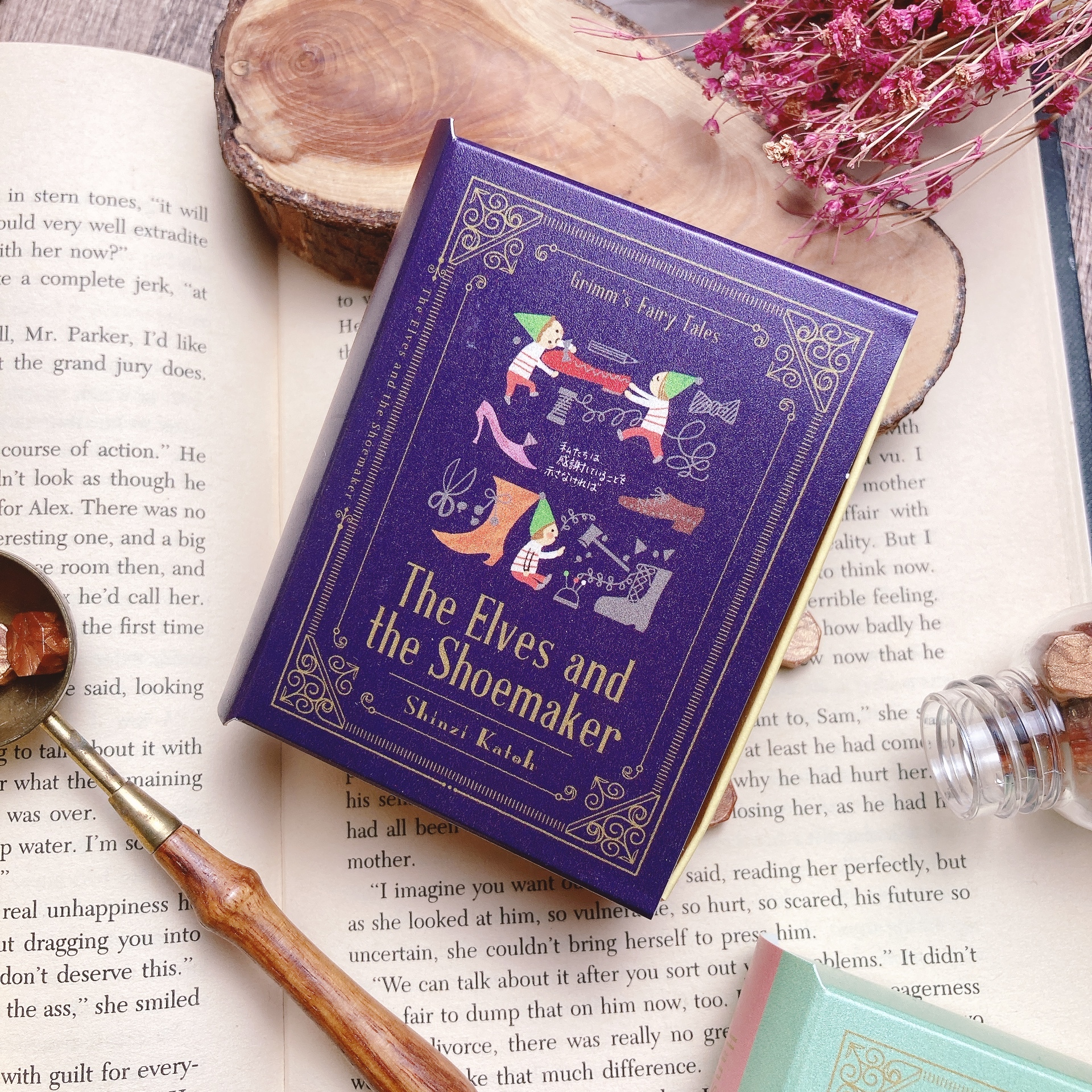 Shinzi Katoh｜格林童話系列 鞋匠與小精靈 便條紙