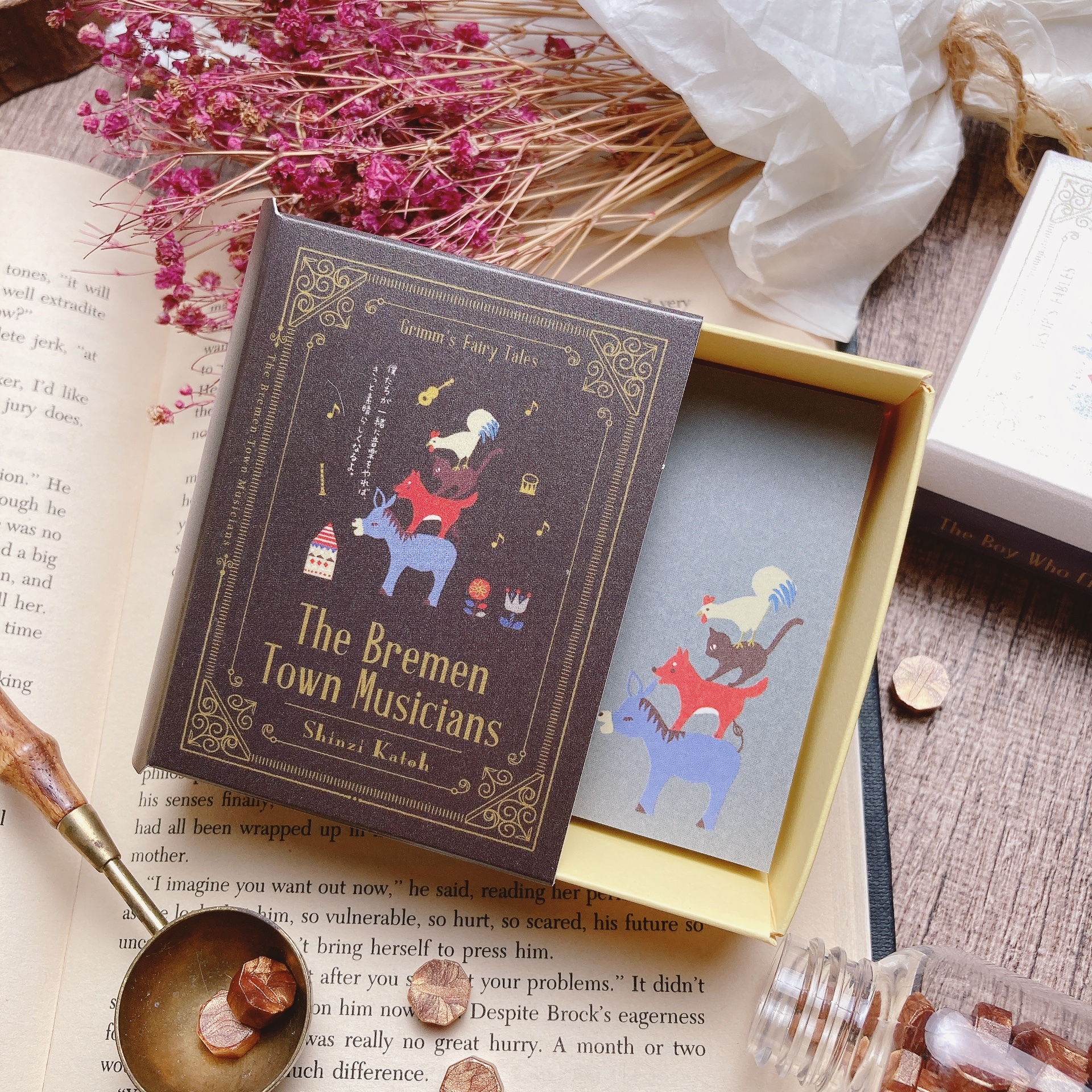 Shinzi Katoh｜格林童話系列 不來梅樂隊 便條紙