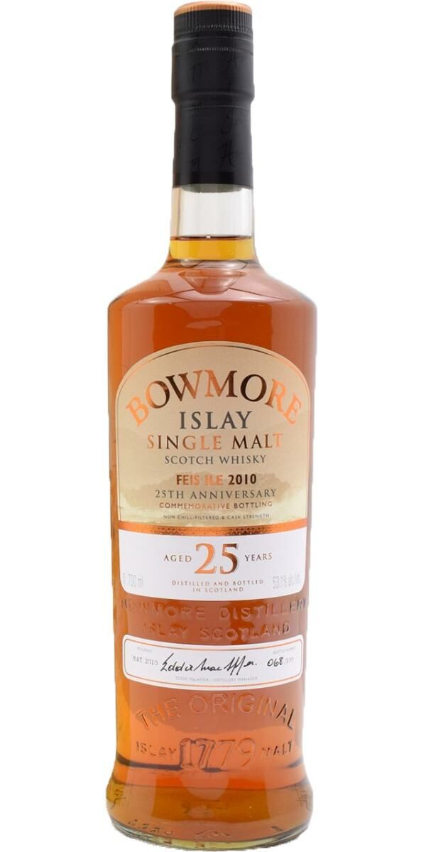 Bowmore 25 Year Old Feis Ile 2010 - 70cl/53.1%