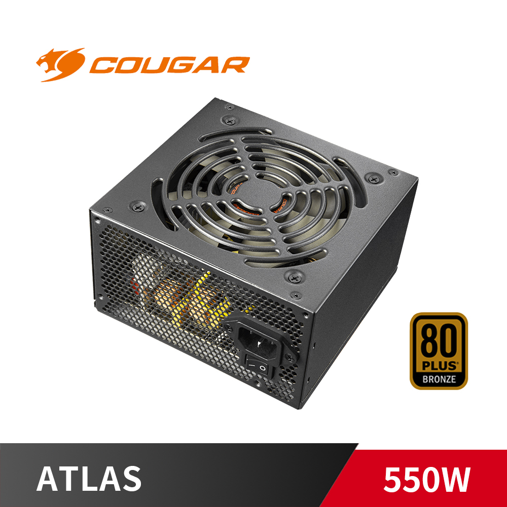 COUGAR 美洲獅 ATLAS 550W 銅牌 電源供應器