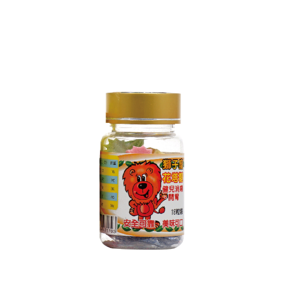 獅子王花塔糖18粒