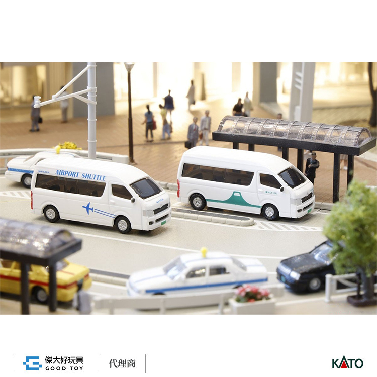 KATO 23-651E 車輛 Toyota Hiace 豐田海獅SL 大型計程車 (4輛)