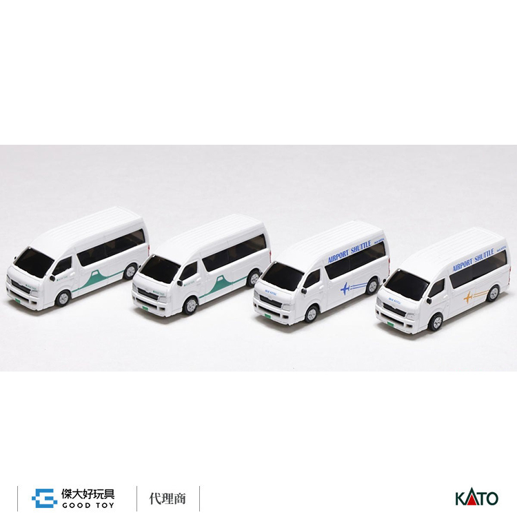KATO 23-651E 車輛 Toyota Hiace 豐田海獅SL 大型計程車 (4輛)