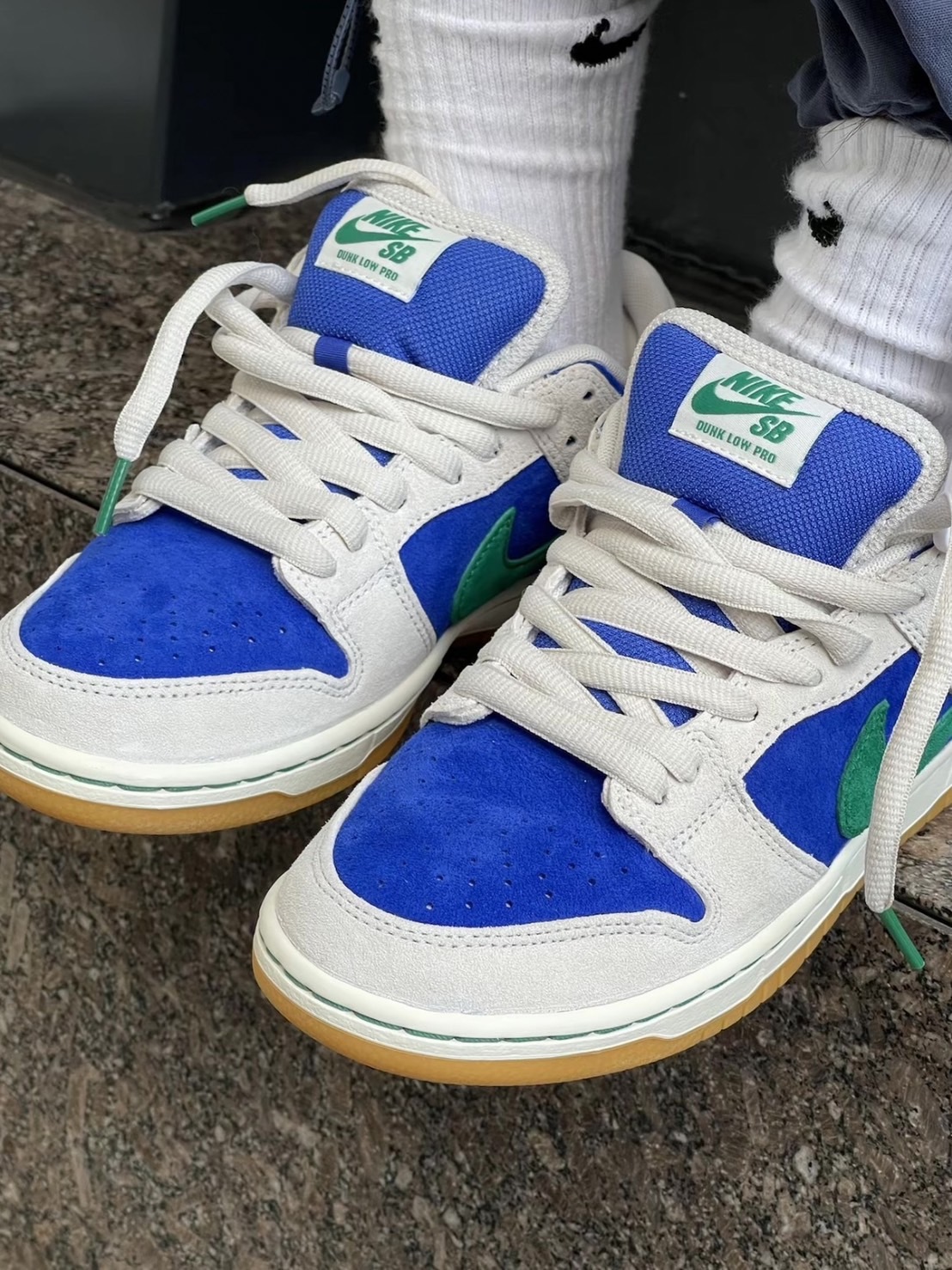 <撿一波Nike🎯> Nike SB Dunk Low Pro 藍綠撞色 (HF3704001)