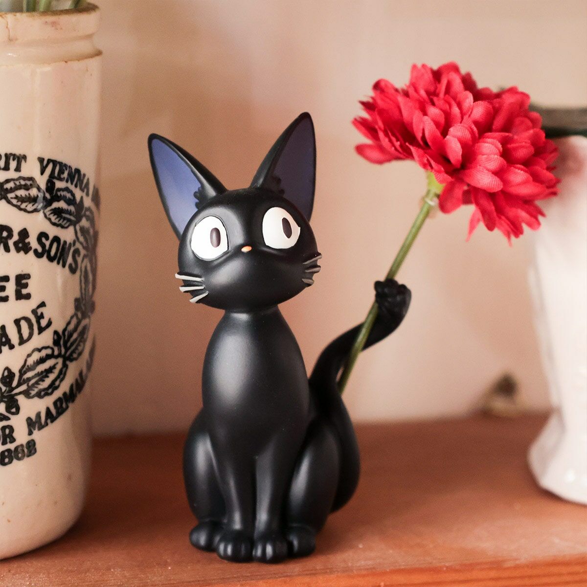 小型花插(仿真花用) 魔女宅急便 吉吉的尾巴遊戲