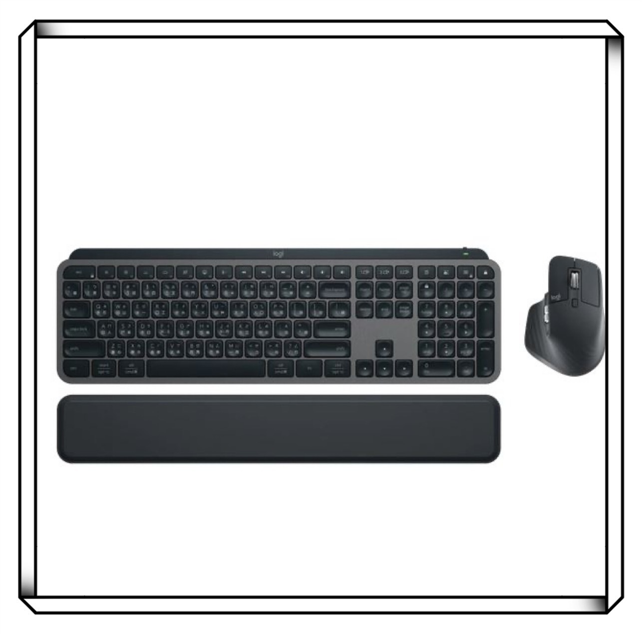 Logitech 羅技 MX KEYS S COMBO 無線智能鍵盤滑鼠組