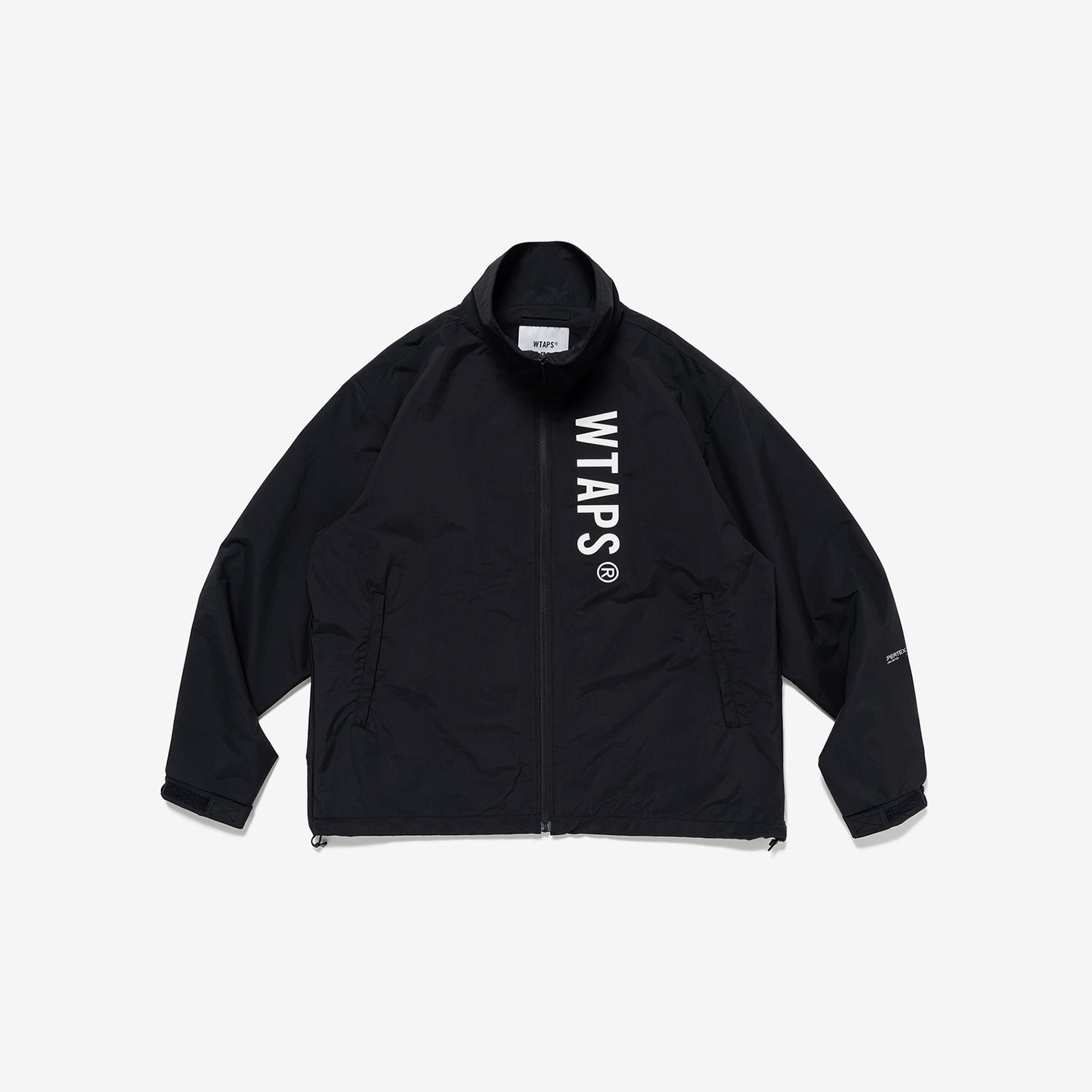 【瑕疵商品】-(B6b)-WTAPS TRACK / JACKET / NYLON. TUSSAH. PERTEX®. SIGN 防水 LOGO 風衣外套-241CWDT-JKM01
