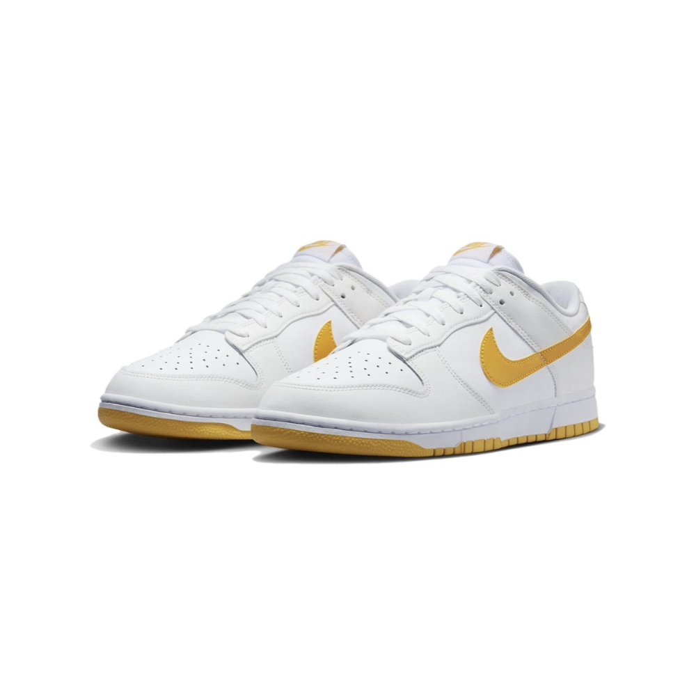 Nike Dunk Low White University Gold 大學金 DV0831-110