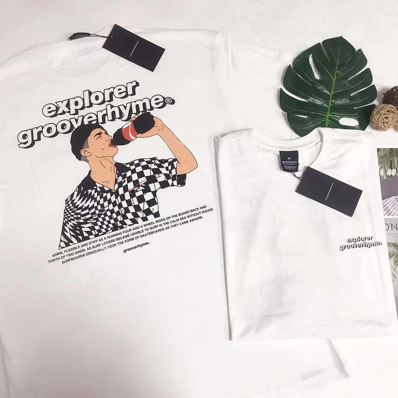 GROOVERHYME BACK PRINT TEE