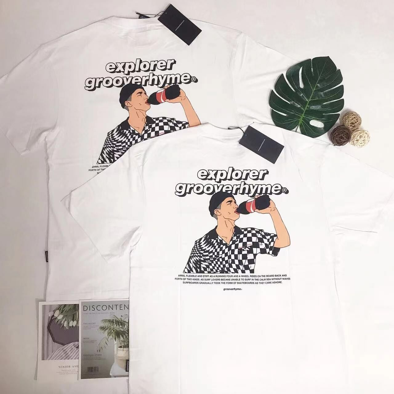 GROOVERHYME BACK PRINT TEE