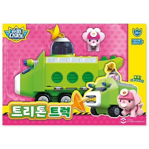 《 恐龍救援隊 Super Dino 》  三角龍雷達探照車