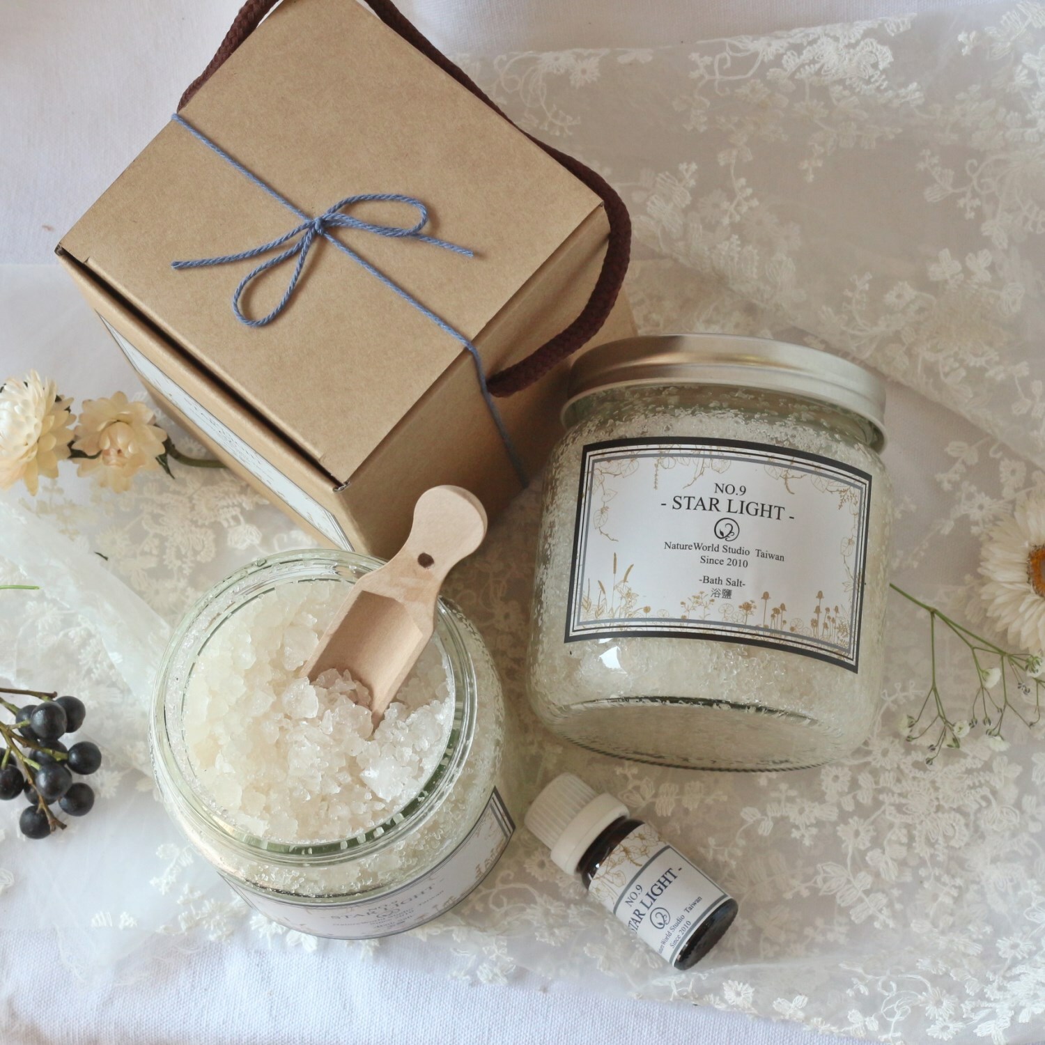 【原生態】天然精油紓壓沐浴鹽