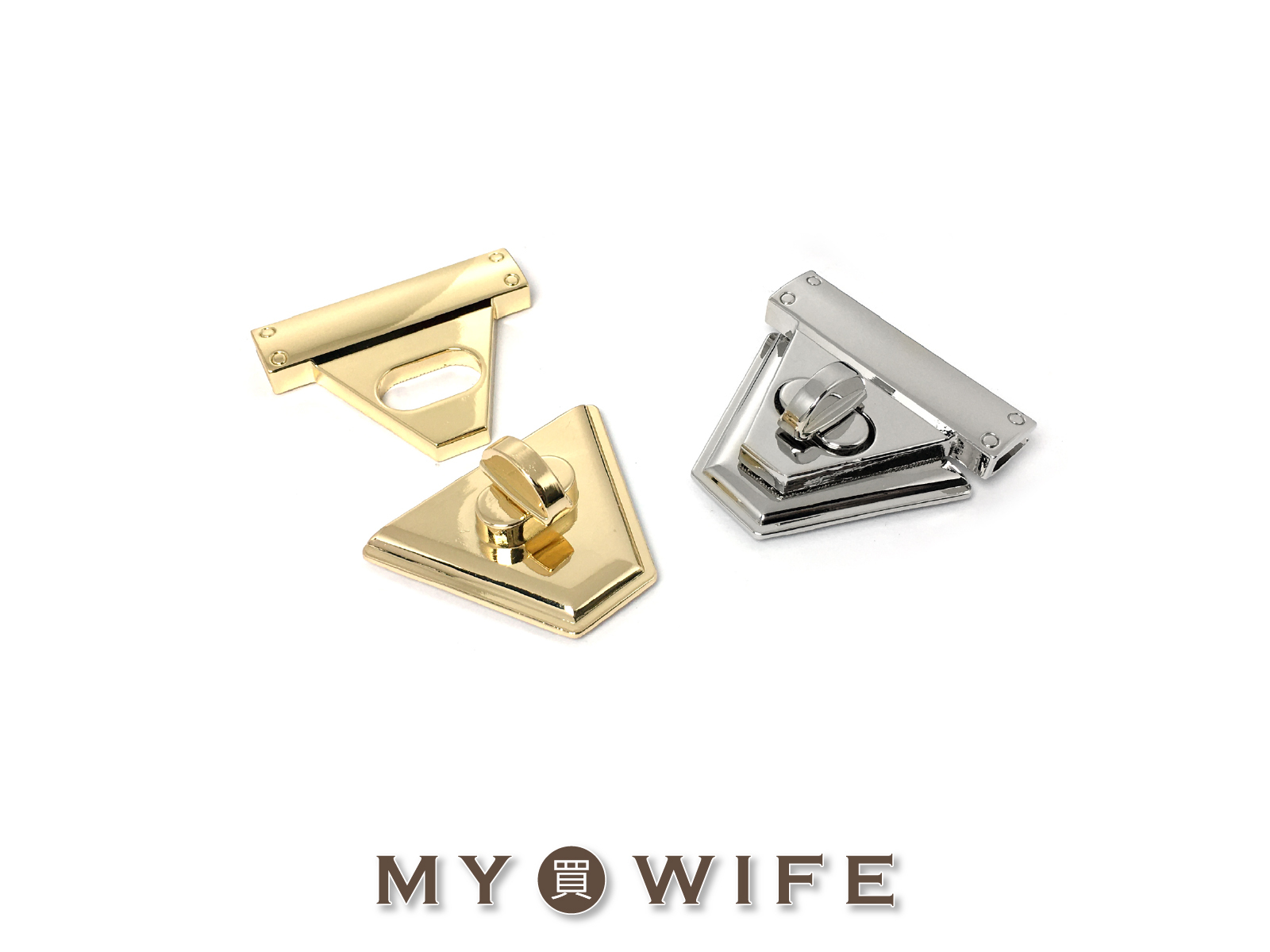 50x45mm合金轉鎖扣_4色【YR-18014】