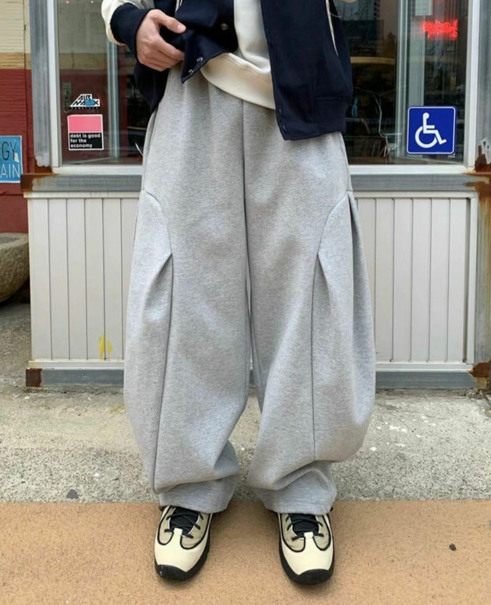 淨色棉質運動褲 P2766