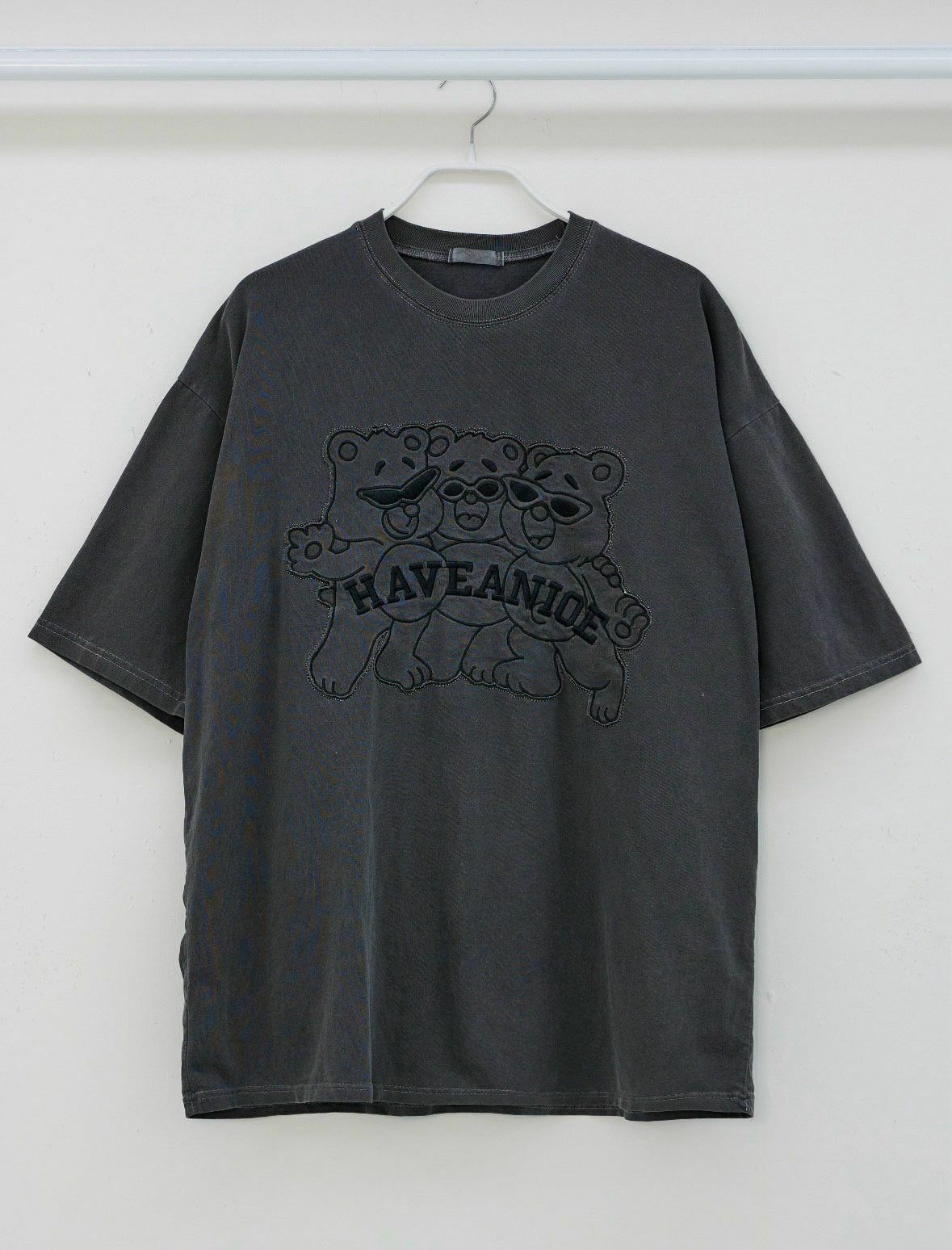 熊仔英文字短袖Tee T5401