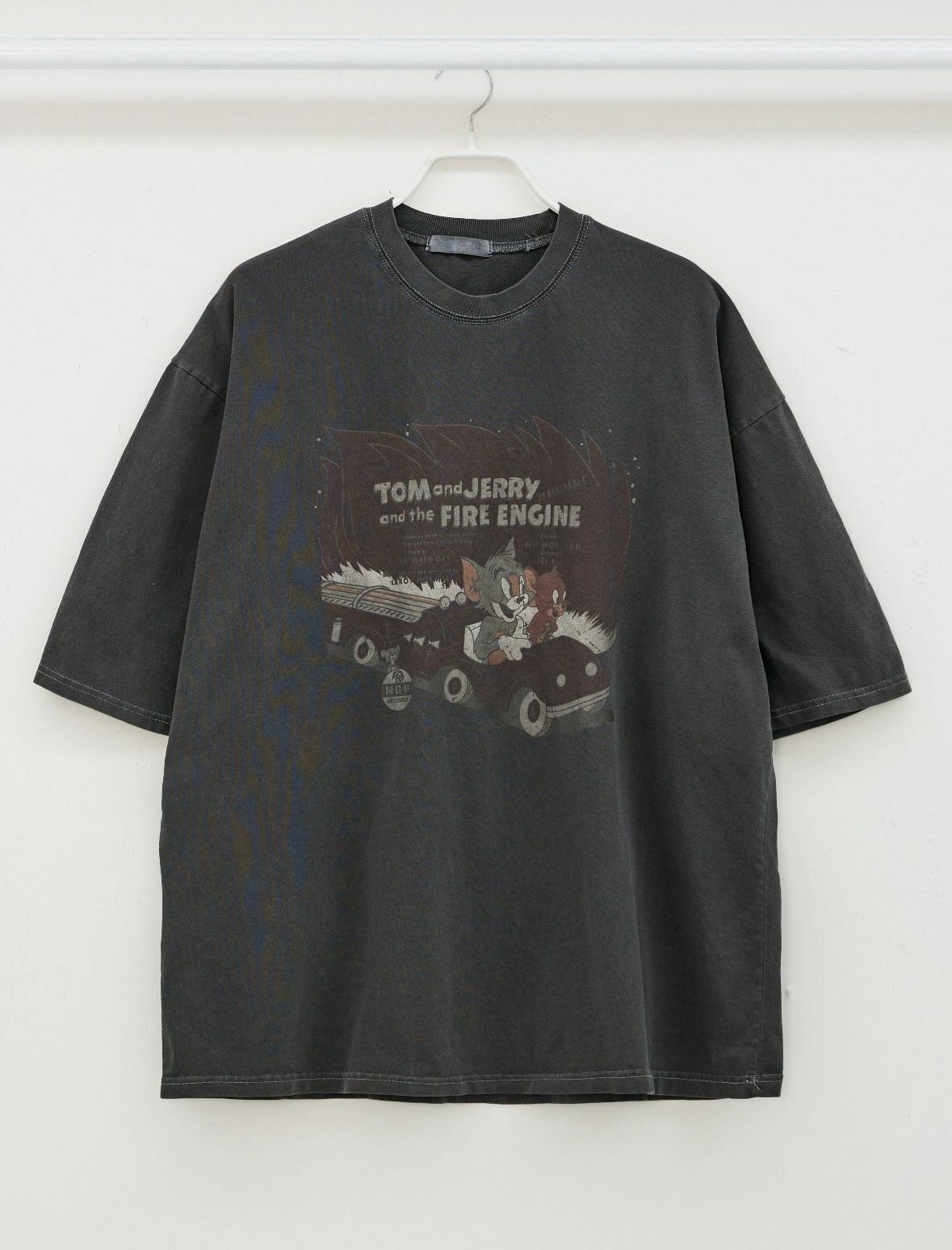 卡通圖案英文字短袖Tee T5399