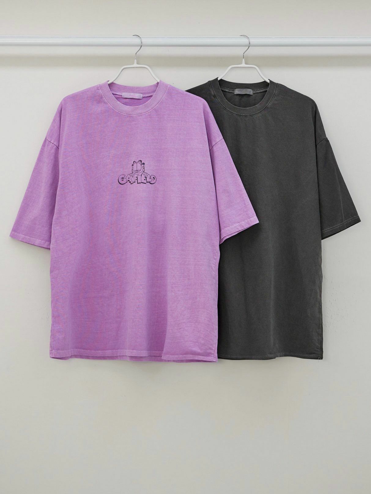 加菲貓圖案英文字短袖Tee T5398